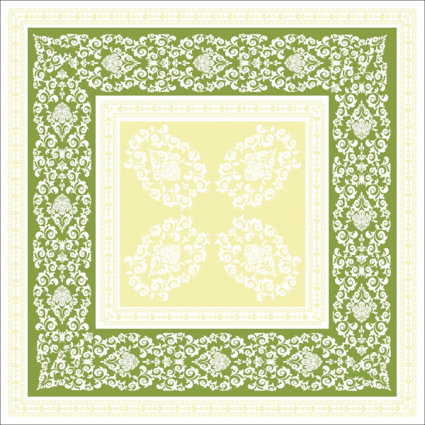 Tischdecke Pascal in Lindgrün aus Linclass® Airlaid, 80 x 80 cm, 20 Stück - Mank