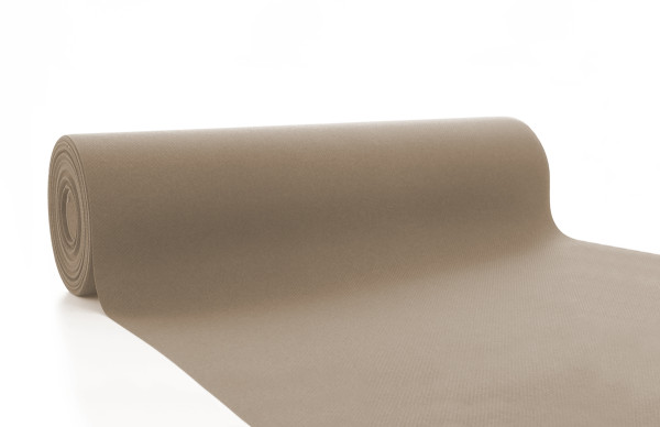 Tischläufer Beige-Grey aus Linclass® Airlaid 40 cm x 24 m, 1 Stück