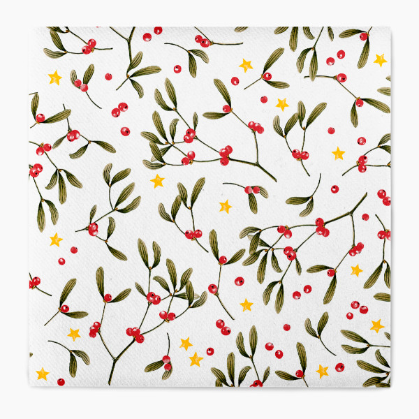 Weihnachtsserviette Leni aus Linclass® Airlaid 40 x 40 cm, 50 Stück