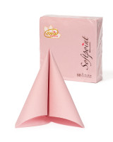 Serviette in Altrosa aus Softpoint 40 x 40 cm, 2-lagig, 50 Stück Serviette in Altrosa aus Softpoint 40 x 40 cm, 2-lagig, 50 Stück