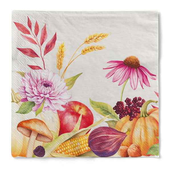 Serviette Matteo aus Tissue 3-lagig, 40 x 40 cm, 1/4 Falz, 100 Stück