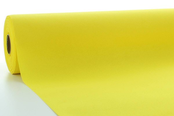 Airlaid Tischdeckenrolle Gelb, 120 cm x 40 m , 1 Stück