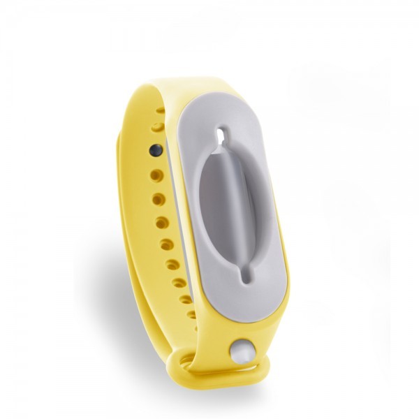 Cleanbrace Desinfektionsarmband 2.0 in Gelb - Armband für Desinfektionsmittel - 1 Stück