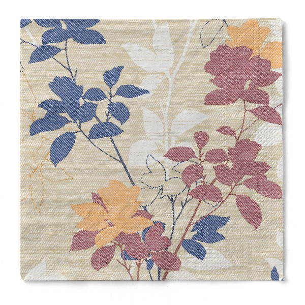Serviette Chrissy aus Tissue 3-lagig, 40 x 40 cm, 1/4 Falz, 100 Stück