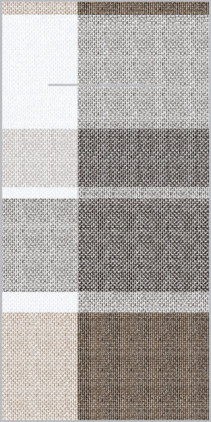 Besteckserviette Marc in Braun-Schwarz aus Linclass® Airlaid 40 x 40cm, 1/8 Falz, 75 Stück