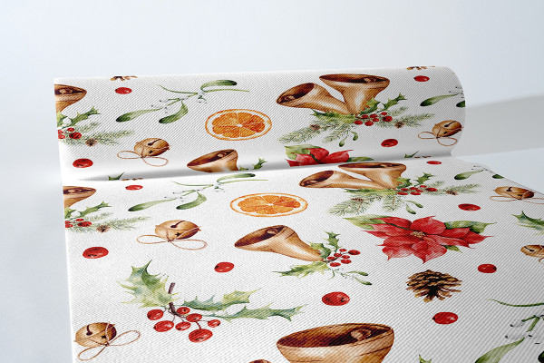 Tischläufer Marianne aus Linclass® Airlaid 40 cm x 24 m, 1 Stück
