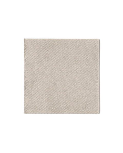 Cocktail-Servietten Pebble Stone aus Linclass® Airlaid 24 x 24 cm, 100 Stück