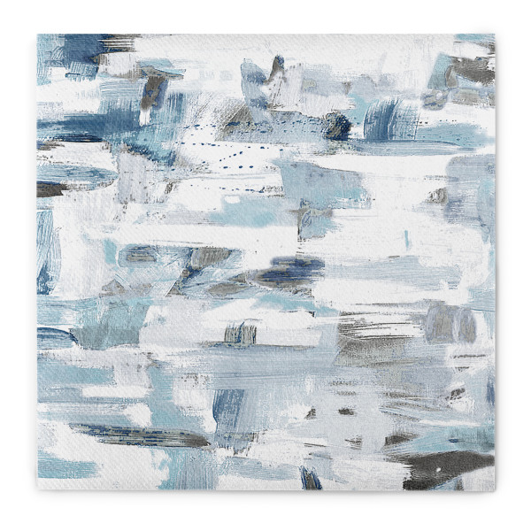 Serviette Pablo in Blau aus Linclass® Airlaid 40 x 40 cm, 1/4 Falz, 50 Stück