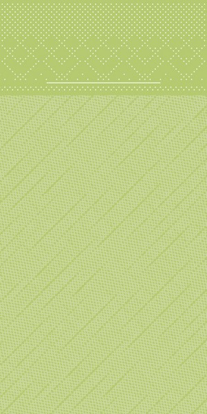 Besteckserviette Kiwi aus Tissue Deluxe® 40 x 40 cm, 100 Stück