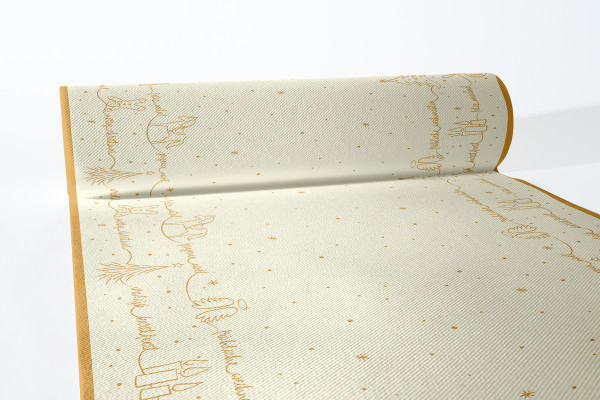 Tischläufer Ravin aus Linclass® Airlaid 40 cm x 24 m, 1 Stück
