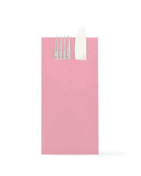 Besteckserviette Rosa aus Linclass® Airlaid 40 x 40 cm, 100 Stück