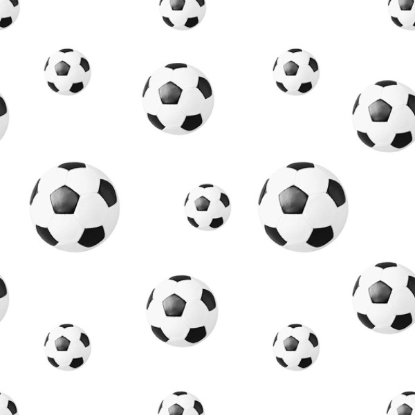 Tischdecke Fußball aus Linclass Airlaid, 80 x 80 cm, 20 Stück