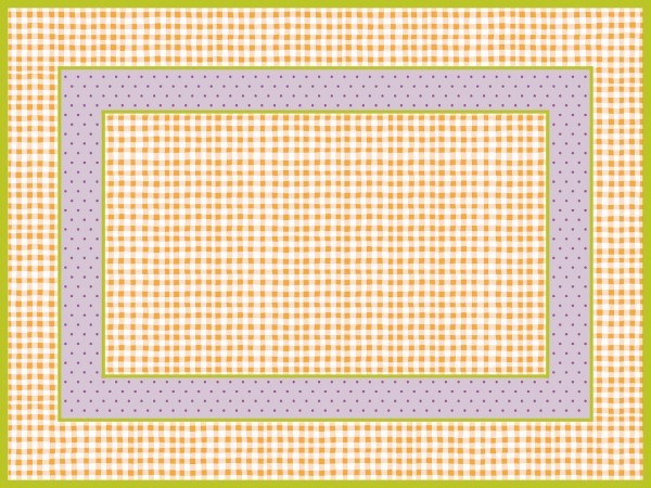 Tischset Vichy in curry aus Linclass® Airlaid 40 x 30 cm, 100 Stück