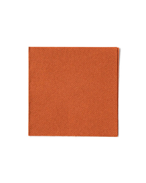 Cocktail-Servietten Terrakotta aus Linclass® Airlaid 24 x 24 cm, 100 Stück