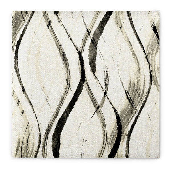 Serviette Albi in Pebble-Stone-Schwarz aus Linclass® Airlaid, 40 x 40 cm, 50 Stück