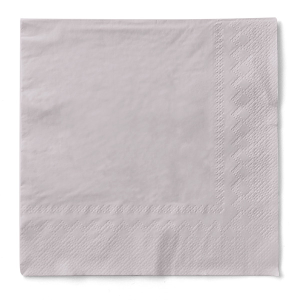 Serviette in Rosa aus Tissue 3-lagig, 40 x 40 cm, 100 Stück