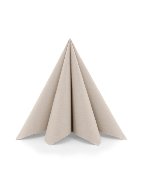 Serviette Pebble Stone aus Linclass® Airlaid 40 x 40 cm, 50 Stück