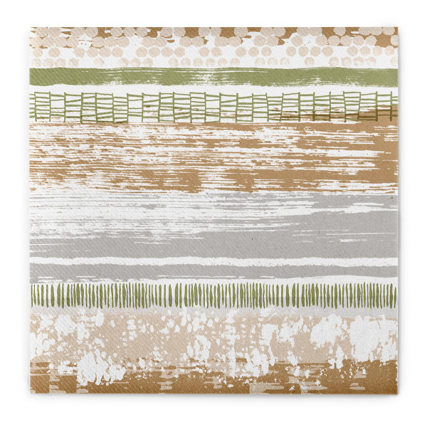 Serviette Industry in Nature aus Linclass Airlaid, 40 x 40 cm, 50 Stück