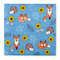 Serviette Florian in Blau aus Linclass® Airlaid 40 x 40 cm, 12 Stück Serviette Florian in Blau aus Linclass® Airlaid 40 x 40 cm, 12 Stück