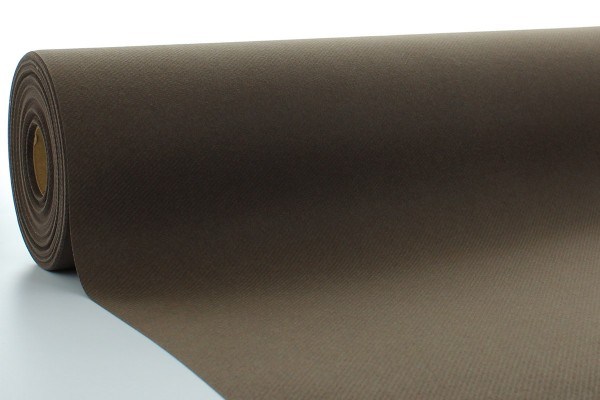 Airlaid Tischdeckenrolle Braun, 80 cm x 40 m , 1 Stück