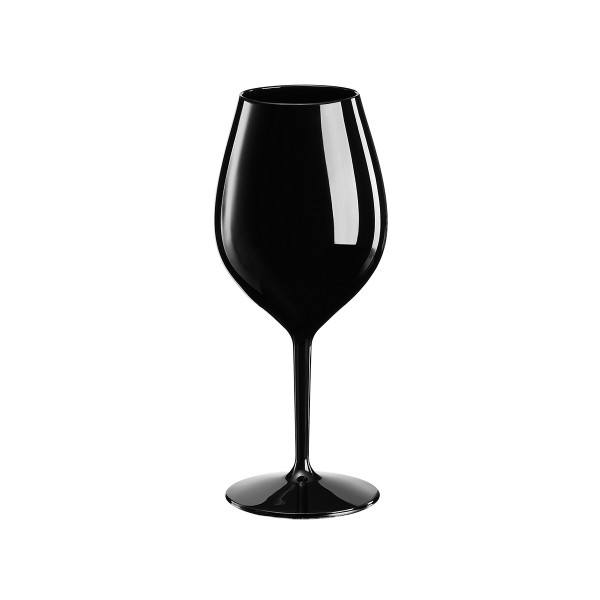 Mehrweg-Weinglas aus TT, Schwarz, 510ml, 1 Stück
