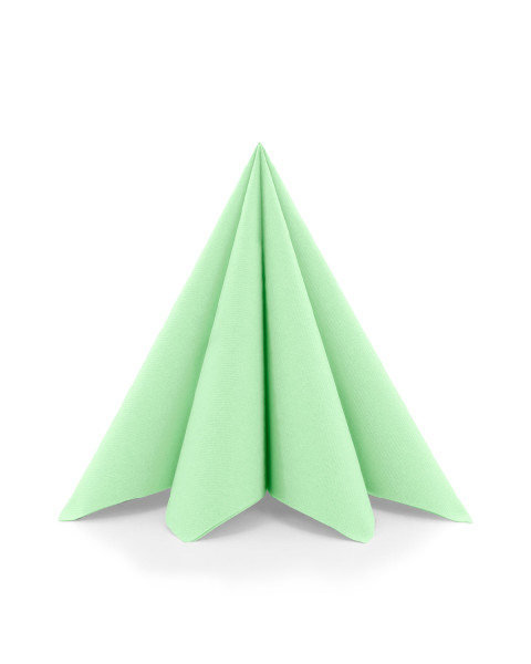 Serviette Pistazie aus Linclass® Airlaid 40 x 40 cm, 12 Stück