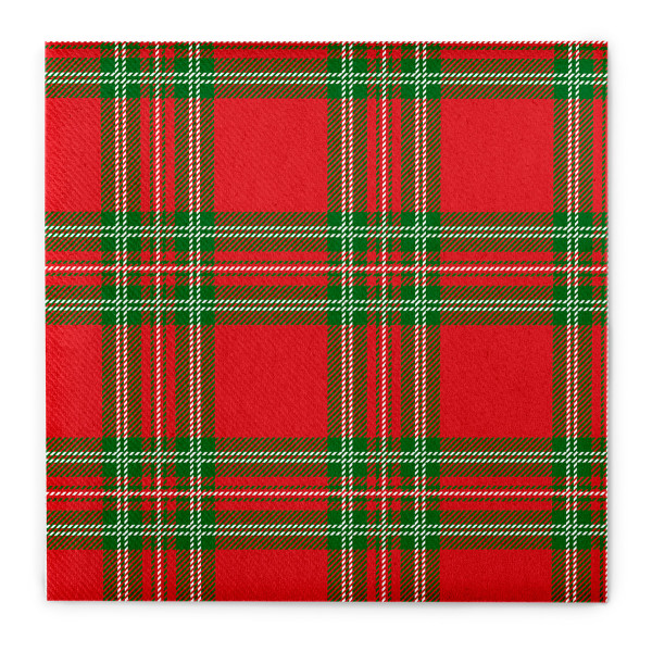 Weihnachtsserviette Charles aus Linclass® Airlaid, 40 x 40 cm, 1/4 Falz, 50 Stück