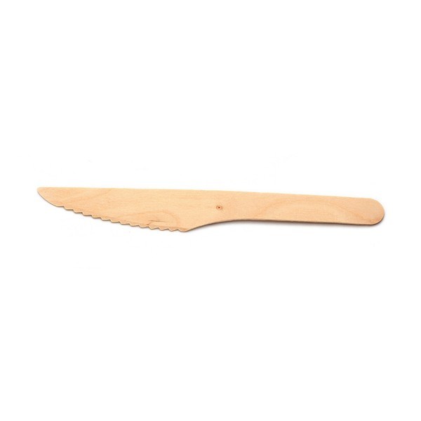 Messer aus Holz, 165 mm, 100 Stück