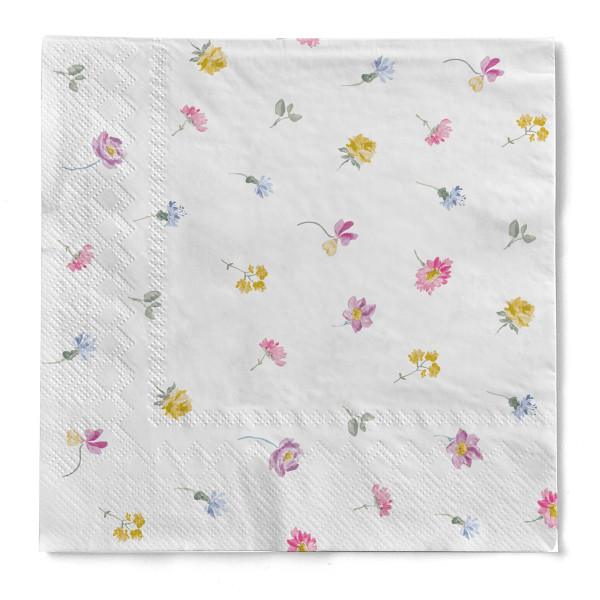 Serviette Meggi aus Tissue 3-lagig, 33 x 33 cm, 1/4 Falz, 100 Stück