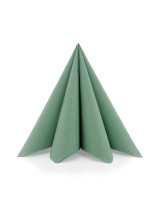 Serviette in Eukalyptus aus Linclass® Airlaid 40 x 40 cm, 50 Stück Serviette in Eukalyptus aus Linclass® Airlaid 40 x 40 cm, 50 Stück