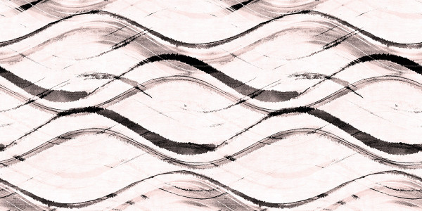 Tischläufer Albi in Rosé-Schwarz aus Linclass® Airlaid 40 cm x 24 m, 1 Stück