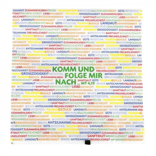 Serviette Kommunion/Konfirmation NACHFOLGE aus Linclass® Airlaid 40 x 40 cm, 12 Stück