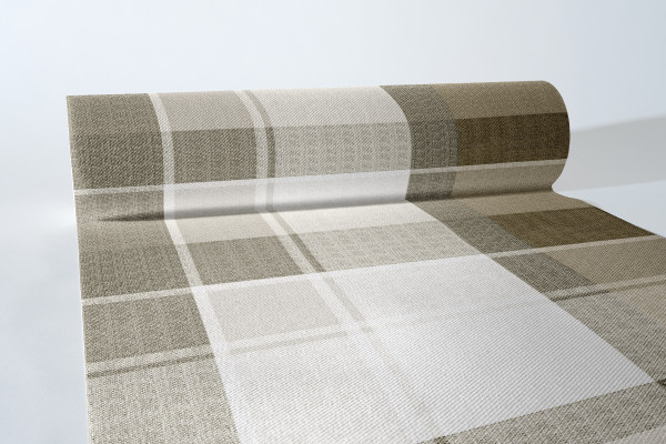 Tischläufer Marc in Braun-Schwarz aus Linclass® Airlaid 40 cm x 24 m, 1 Stück