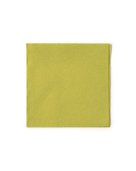 Cocktail-Servietten Kiwi aus Linclass® Airlaid 24 x 24 cm, 100 Stück