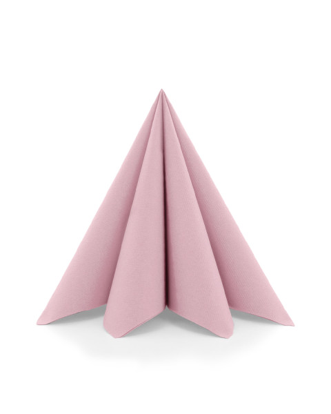 Serviette Altrosa aus Linclass® Airlaid 40 x 40 cm, 12 Stück