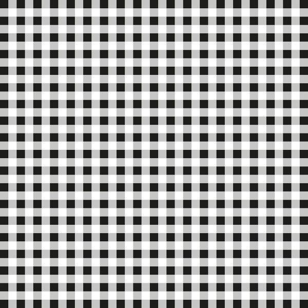 Tischdecke Karo in Schwarz-Weiß aus Linclass® Airlaid, 80 x 80 cm, 20 Stück