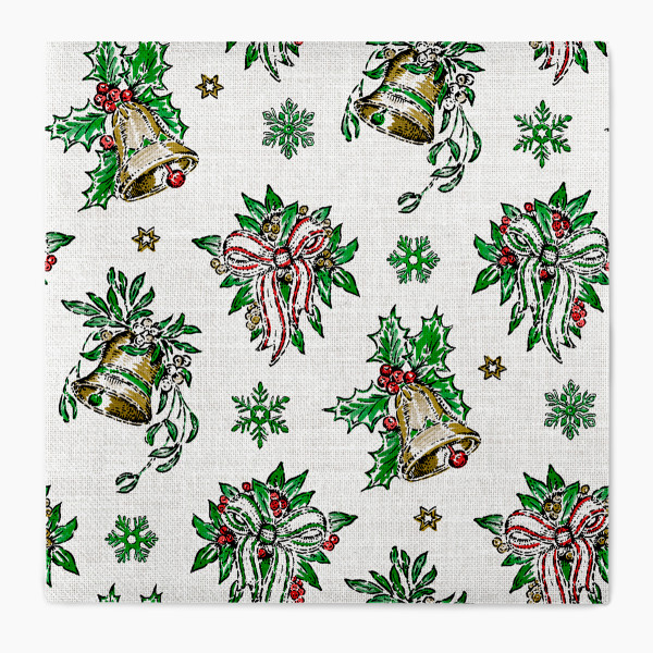 Weihnachtsserviette Lourdes aus Linclass® Airlaid, 40 x 40 cm, 1/4 Falz, 50 Stück