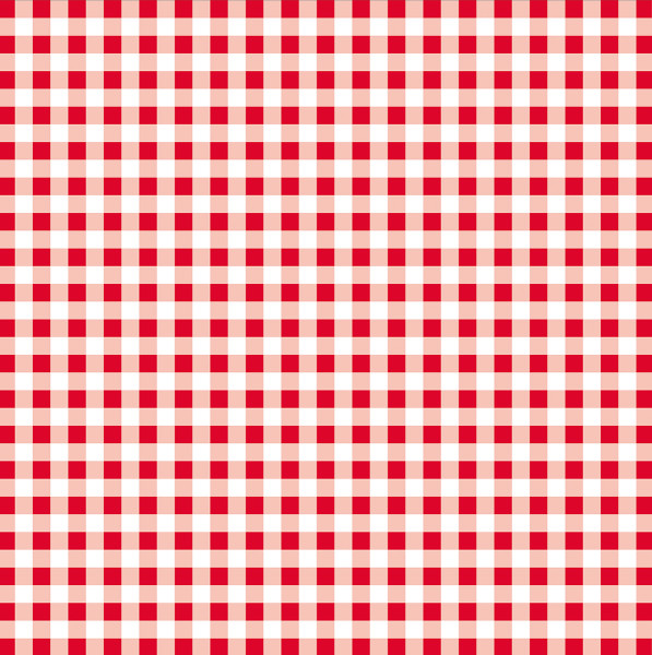 Tischdecke Karo in Rot-Weiß aus Linclass® Airlaid, 80 x 80 cm, 20 Stück