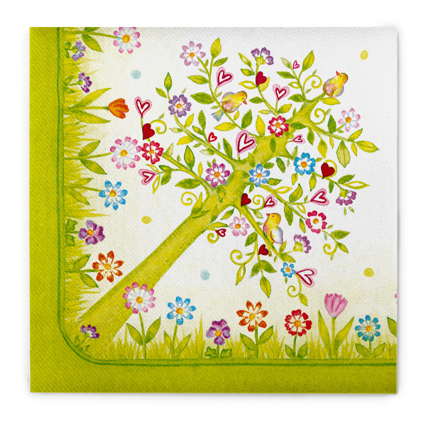 Serviette Insa aus Linclass® Airlaid, 40 x 40 cm, 1/4 Falz, 50 Stück
