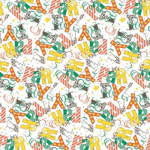 Papier-Tischdecke Let´s Party in Grün-Braun aus Papier 80x80 cm, 50 Stück
