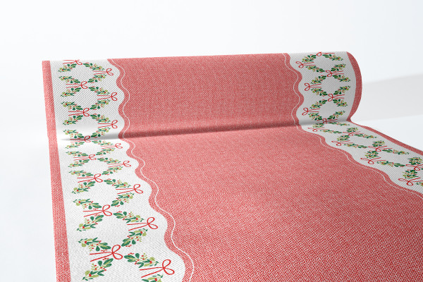 Tischläufer Lauro aus Linclass® Airlaid 40 cm x 24 m, 1 Stück