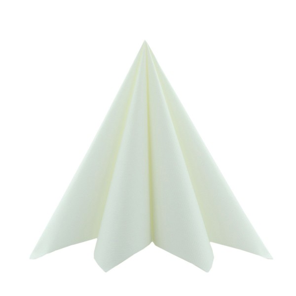Serviette in Weiß aus Softpoint 40 x 40 cm, 2-lagig, 50 Stück