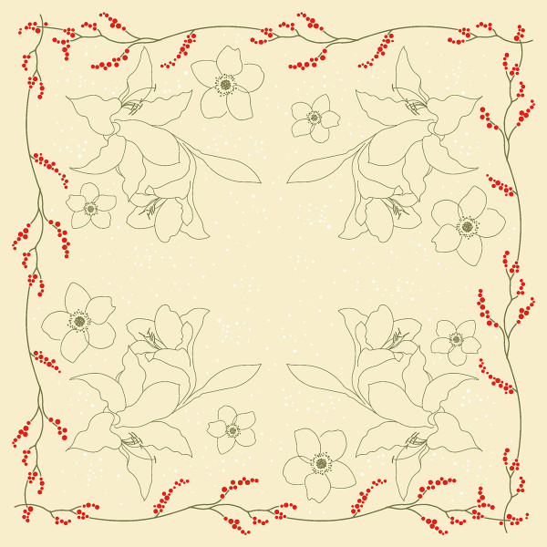 Tischdecke Fidelia aus Linclass® Airlaid 80 x 80 cm, 20 Stück