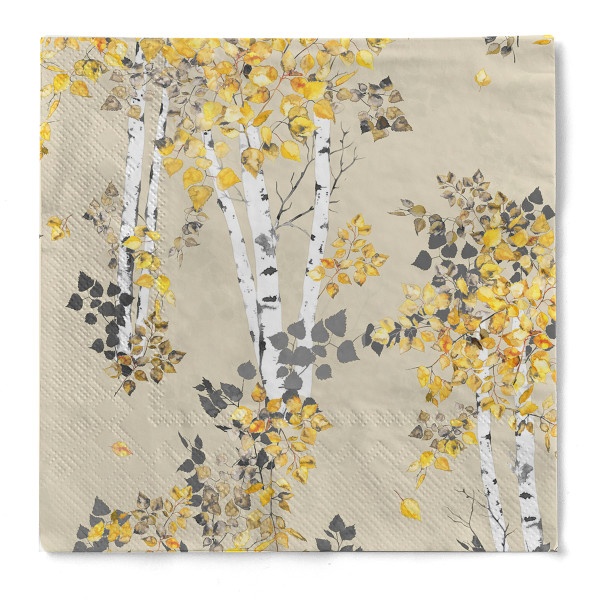 Serviette Mylo aus Tissue 3-lagig, 33 x 33 cm, 1/4 Falz, 100 Stück
