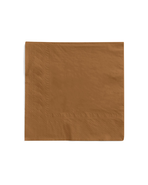 Serviette Bronze aus Tissue 40 x 40 cm, 3-lagig, 20 Stück