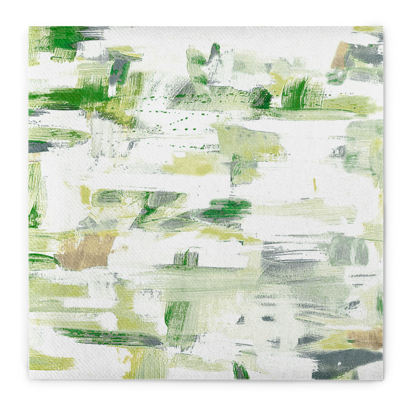 Serviette Pablo in Grün aus Linclass® Airlaid 40 x 40 cm, 1/4 Falz, 50 Stück
