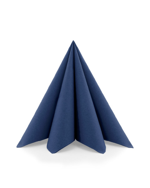 Serviette Royalblau aus Linclass® Airlaid 40 x 40 cm, 12 Stück