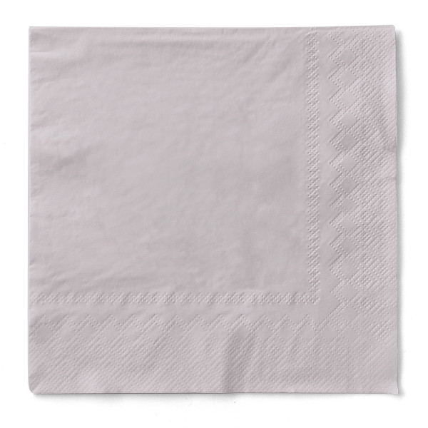 Serviette Rosa aus Tissue 33 x 33 cm, 3-lagig, 20 Stück
