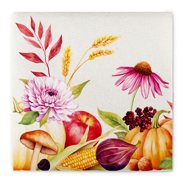 Serviette Matteo aus Linclass® Airlaid, 40 x 40 cm, 1/4 Falz, 50 Stück