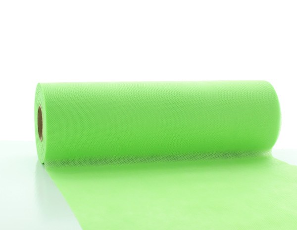 Tischband Limegrün aus PP-Vlies, 30 cm x 20 m, 1 Stück